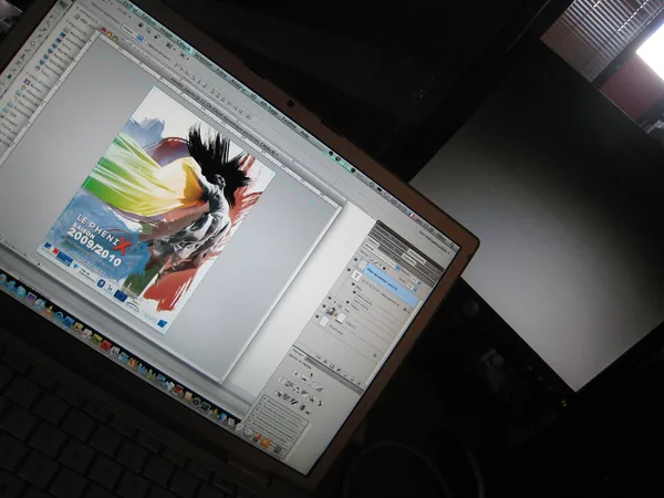 Première maquette InDesign, saison 2009-2010 du Phénix