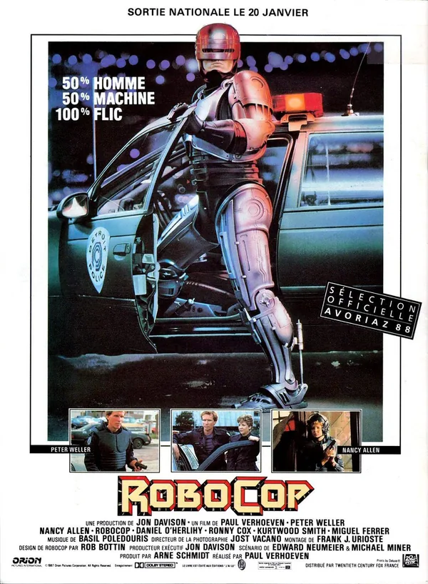 Affiche du film RoboCop (1987)